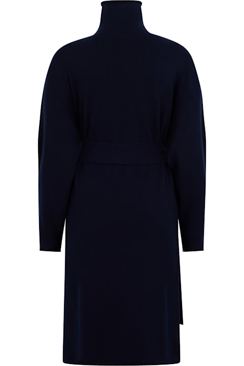 Homeware Malo Knee-length Dress In Dark Blue