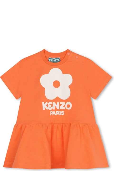 Kenzo Kids Kenzo Kids Abito Con Logo