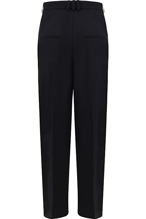 Balmain Pants & Shorts for Women Balmain Grain De Poudre Pants