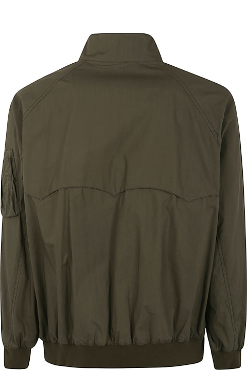 Comme des Garçons Homme Coats & Jackets for Men Comme des Garçons Homme Washed Cotton Bomber With Side Zip
