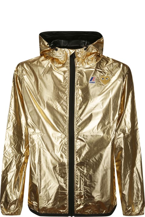 Comme des Garçons Play Coats & Jackets for Women Comme des Garçons Play Jacket Gold Emblem