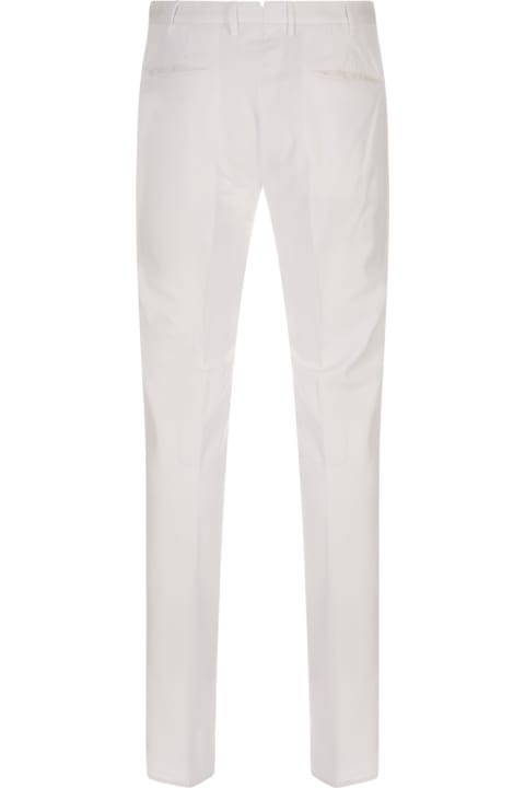 Incotex Clothing for Men Incotex White Venezia 1951 Slim Fit Trousers