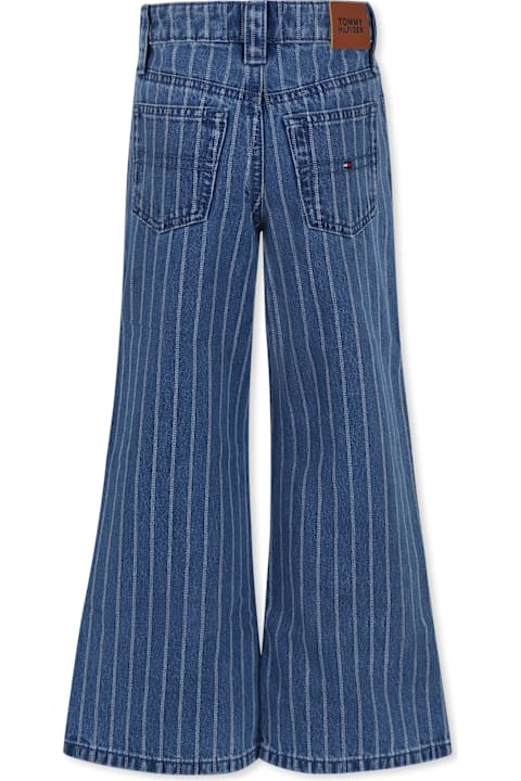 Homeware Tommy Hilfiger Denim Jeans For Girl With Flag