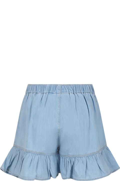 Bottoms for Girls Molo Blue Shorts For Girl