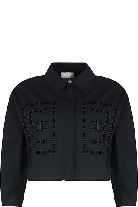 Elisabetta Franchi for Kids Elisabetta Franchi Cotton Poplin Shirt