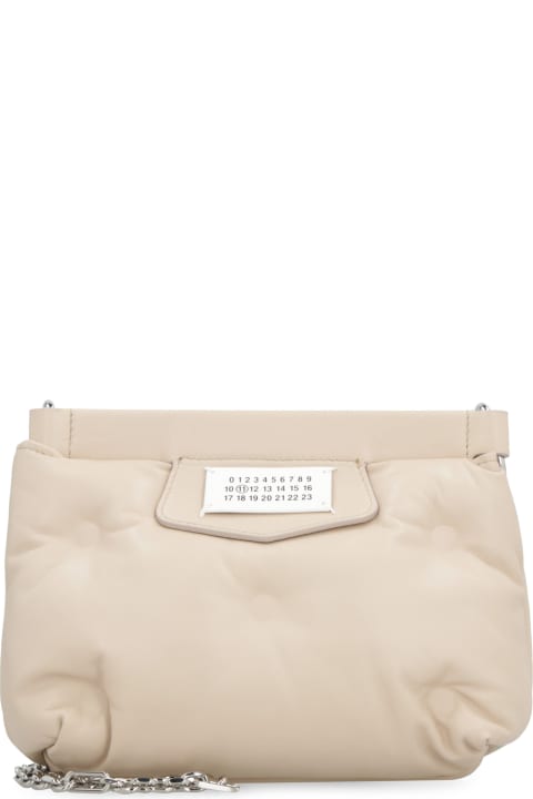 Shoulder Bags for Men Maison Margiela Glam Slam Leather Clutch