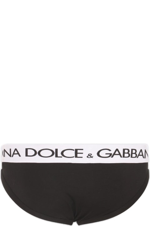 Underwear for Men Dolce & Gabbana Elasticated Logo Waist Briefs