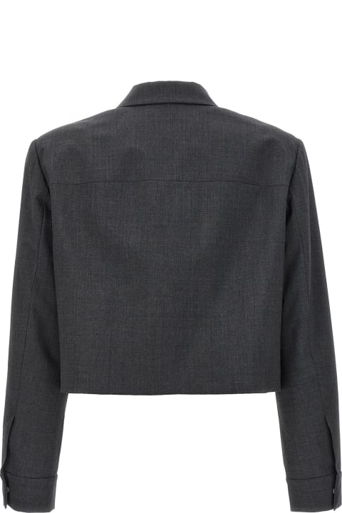 Theory Topwear for Women Theory Cropped Jacket