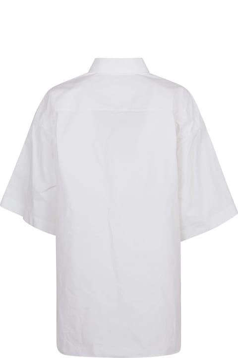 ウィメンズ Maison Margielaのトップス Maison Margiela Short-sleeved Oversized Shirt