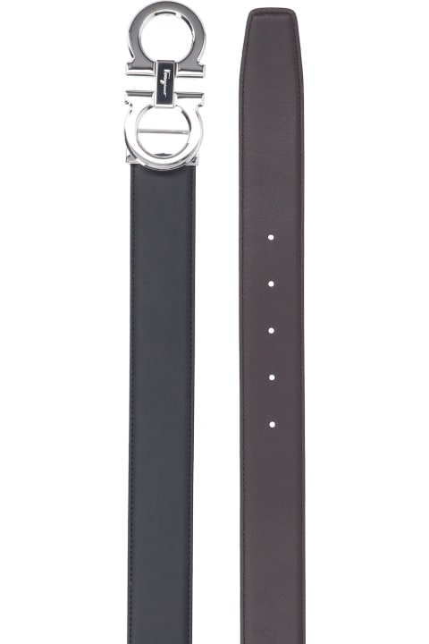 Ferragamo Belts for Men Ferragamo Reversible Belt 'gancini'