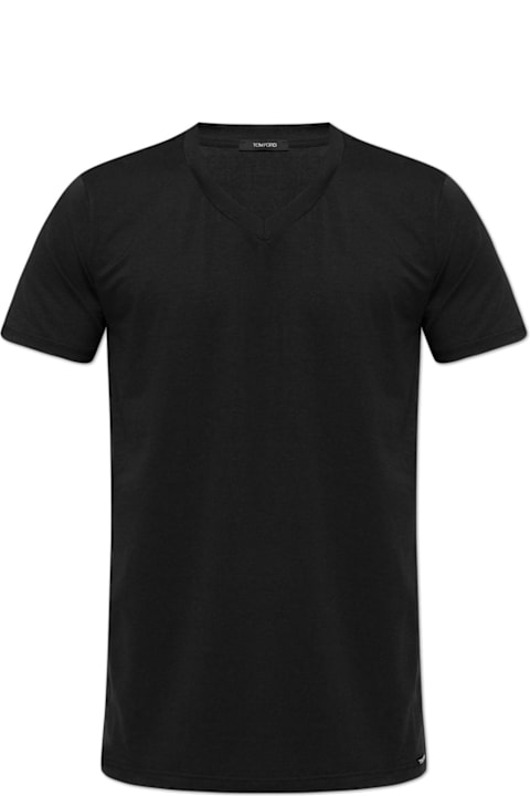 Tom Ford for Men Tom Ford Undershirt T-shirt With V-neck