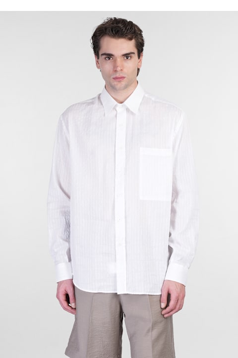 costumein Clothing for Men costumein Andrea Shirt In White Linen