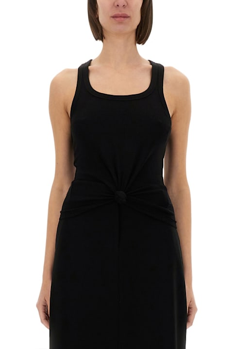Michael Kors for Women Michael Kors Knit Tank Top With Front Lacing
