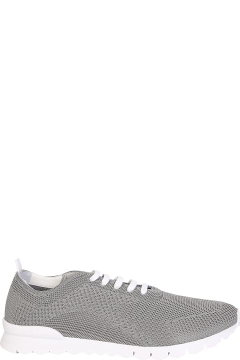 Comfortable Sneakers With Kiton Embroidered Logo