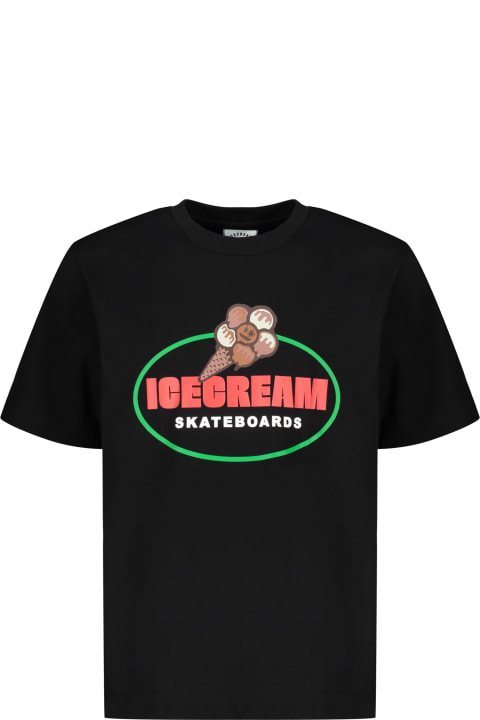 Icecream Topwear for Men Icecream Cotton T-shirt