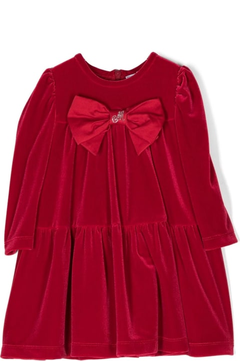 Dresses for Baby Girls Monnalisa Monnalisa Dresses Red