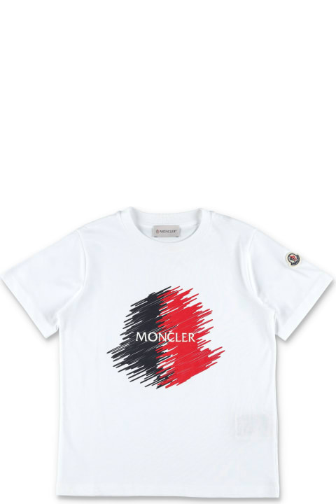 Moncler for Boys Moncler Logo Motif T-shirt