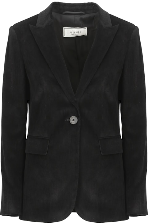 Peserico Coats & Jackets for Women Peserico Corduroy Blazer