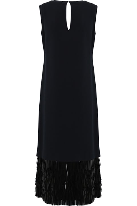 Liviana Conti Dresses for Women Liviana Conti Dress With Sequin Fringes