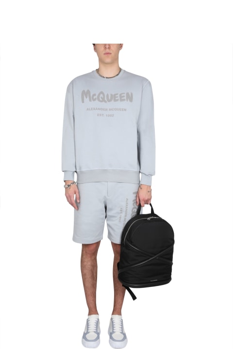 Homeware Alexander McQueen Logo Detail Cotton Sweatshirt