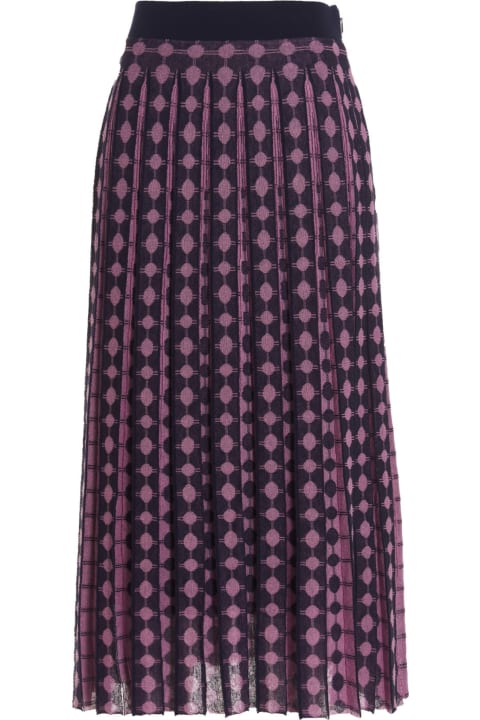 Tory Burch Jacquard Knit Pleated Skirt | italist