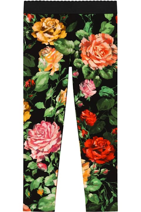 Bottoms for Girls Dolce & Gabbana Leggings Con Stampa