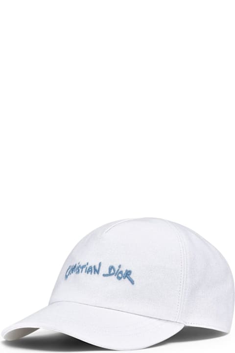 メンズ Diorのアクセサリー Dior Cotton Signature Cap