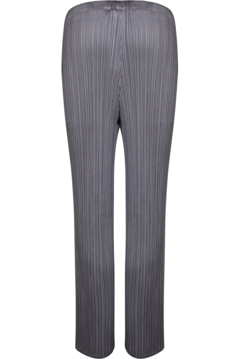 Issey Miyake Pants & Shorts for Women Issey Miyake Pleats Please Grey Trousers