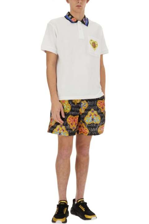 Versace Jeans Couture Topwear for Men Versace Jeans Couture Polo "heart"