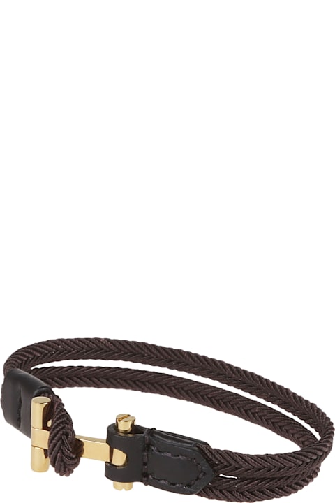 Tom Ford Jewelry for Men Tom Ford Braided Nylon Bracelet
