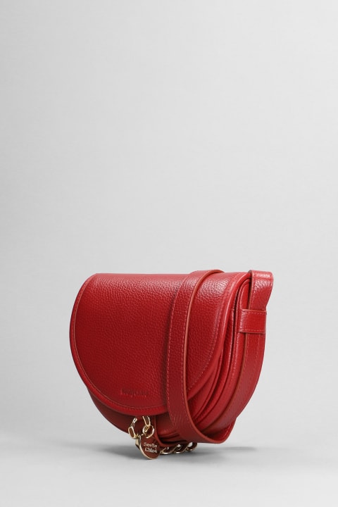 See by Chloé for Women See by Chloé Mara Shoulder Bag In Red Leather