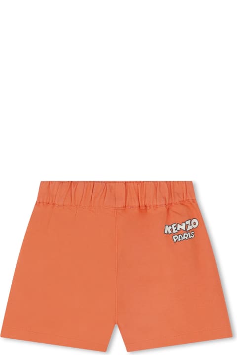 Bottoms for Baby Boys Kenzo Kids Shorts Sportivi Con Stampa