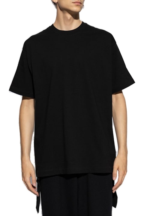 Yohji Yamamoto for Men Yohji Yamamoto Logo-printed Crewneck T-shirt