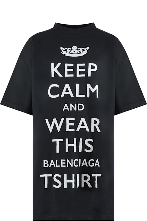 Balenciaga for Women Balenciaga Oversize Cotton T-shirt