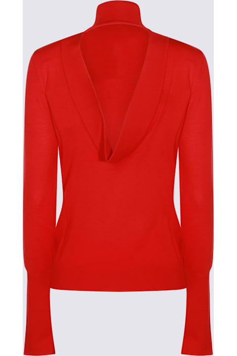 Givenchy Sale for Women Givenchy Red Wool Knitwear