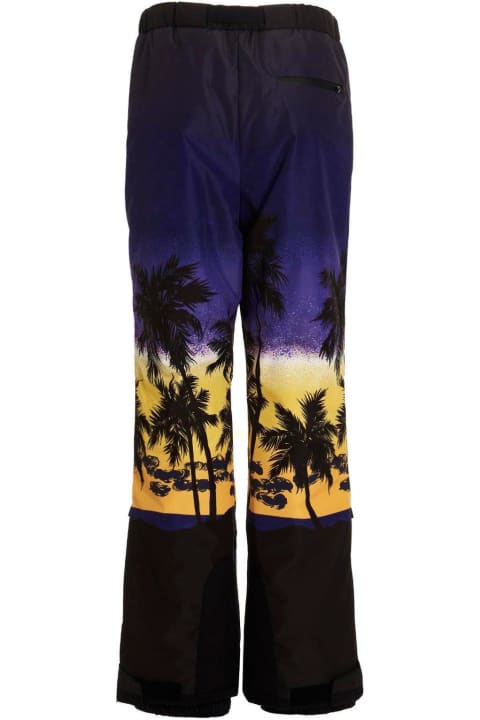 Palm Angels for Men Palm Angels Palm Sunset Elasticated Waistband Ski Pants