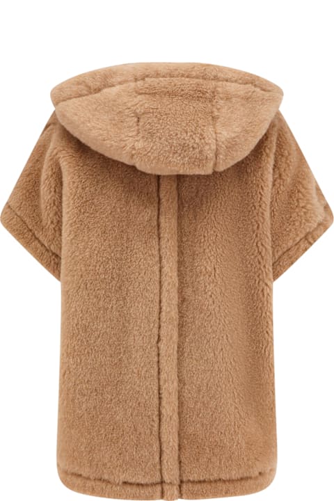 Clothing for Women Max Mara Lanos 04 Alpava And Cashmere Cape With Belt
