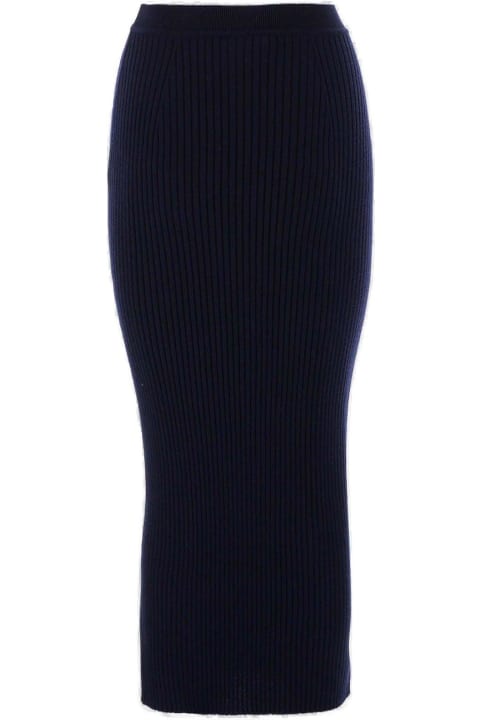 Chloé Skirts for Women Chloé High-waisted Ribbed Pencil Skirt
