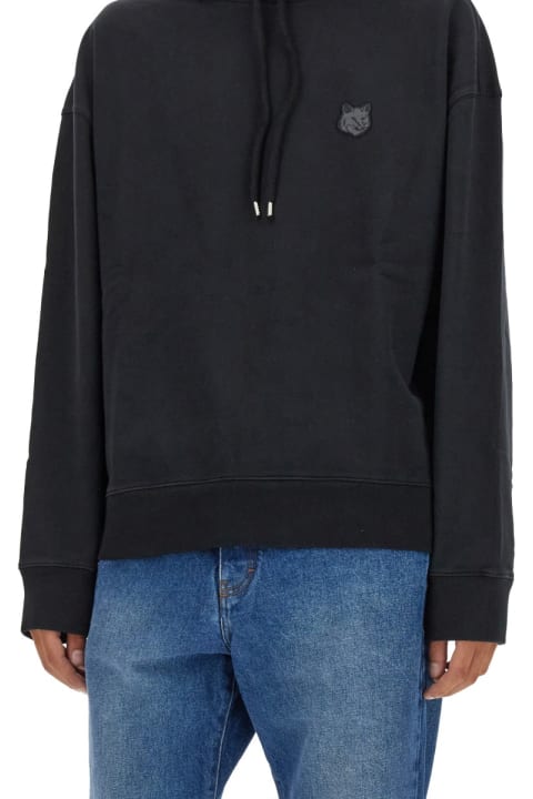 【送料&関税込】Maison KitsunAC Cotton Hoodie Maison Kitsuné Grey Cotton Hoodie in Grey | THE LIST