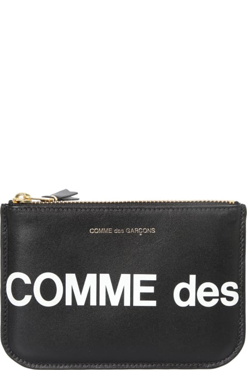 Wallets for Men Comme des Garçons Wallet Leather Clutch