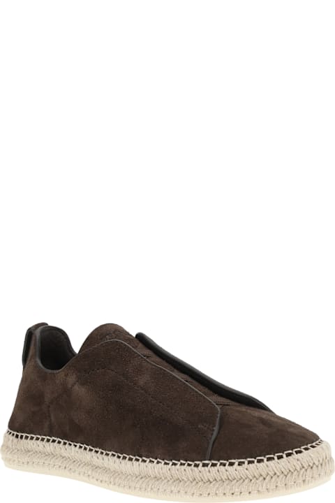 Zegna Sneakers for Men Zegna Suede Sneakers