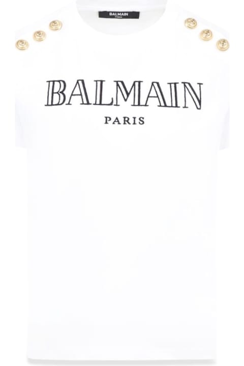 Balmain for Girls Balmain T-shirt With Buttons