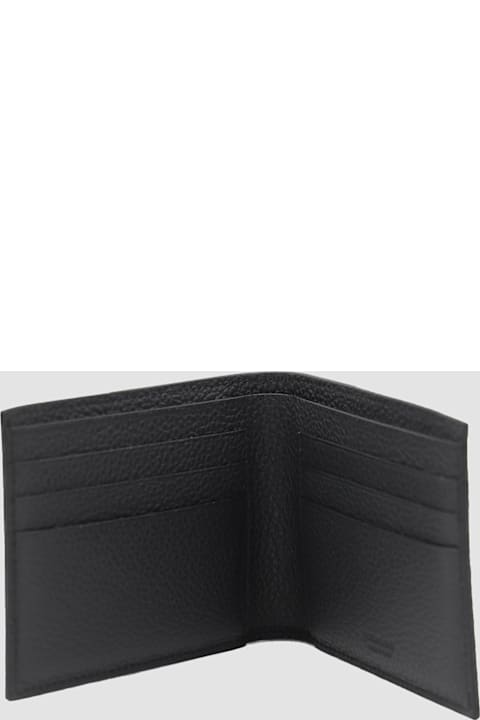 Homeware Ferragamo Black Leather Wallet