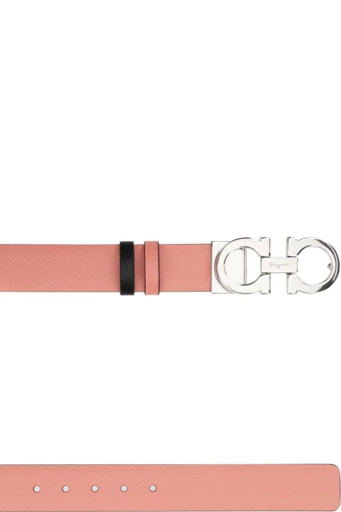 Belts for Women Ferragamo Salmon Leather Belt