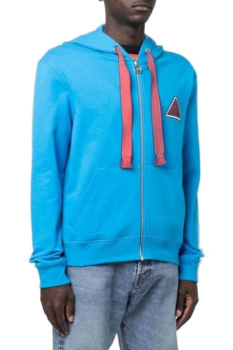 Lanvin Fleeces & Tracksuits for Men Lanvin Triangle Zip-up Sweatshirt