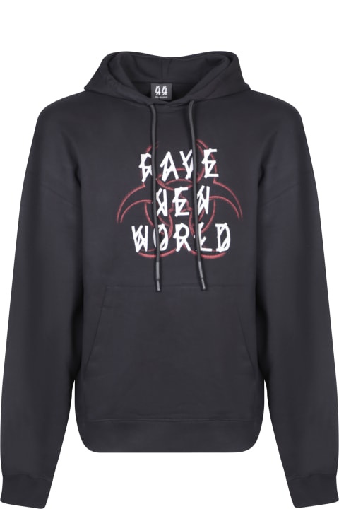 44 Label Group for Men 44 Label Group Fallout Black Hoodie