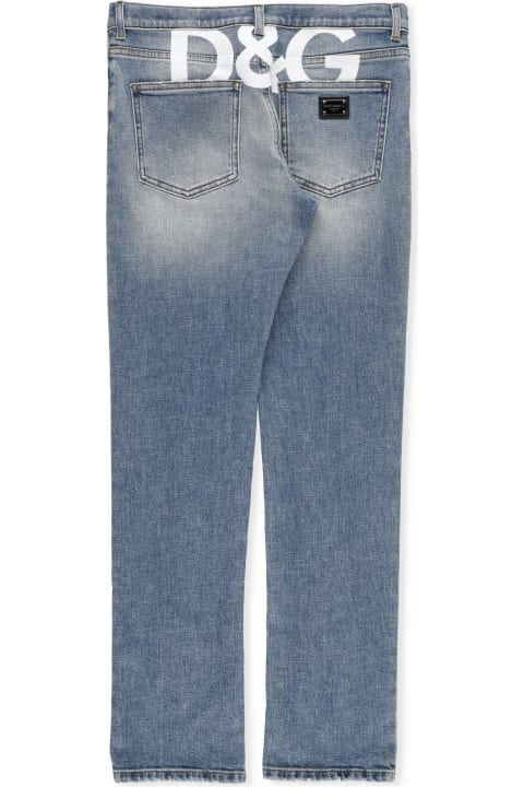 Fashion for Men Dolce & Gabbana Logoed Jeans
