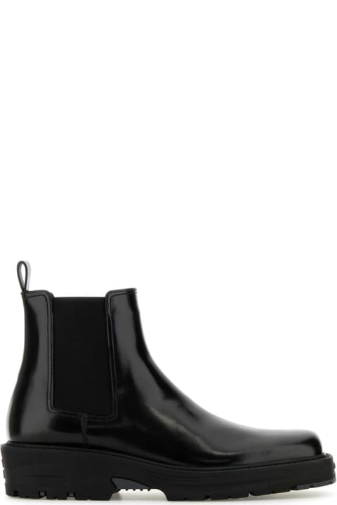 Givenchy for Men Givenchy Black Leather Chelsea Ankle Boots