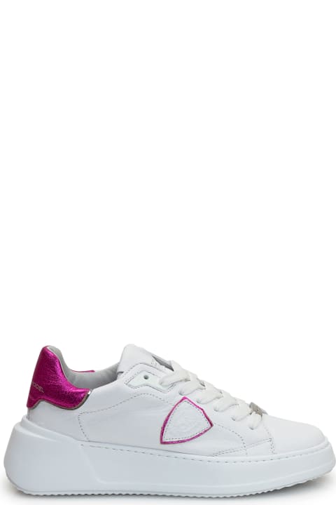 Philippe Model Shoes for Women Philippe Model Tres Temple Sneaker