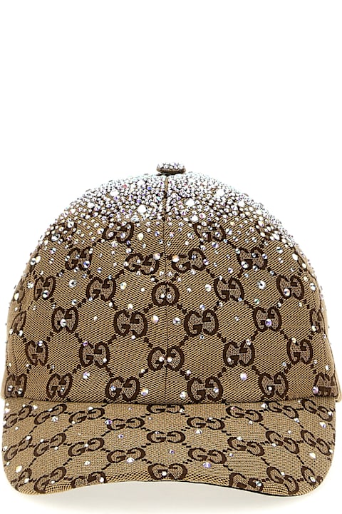 Gucci Hats for Men Gucci Gg Rhinestone Cap